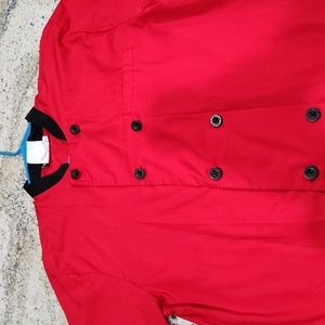 Chef Uniform - LIGHTWEIGHT Men's Double Breasted w/ Plastic Buttons Chef Coat